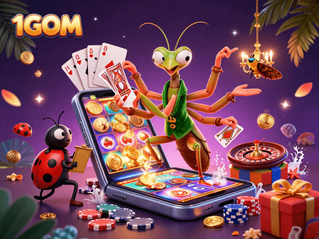1GOM players enjoy dynamic card games and slots amid rich casino settings. Experience the thrill!