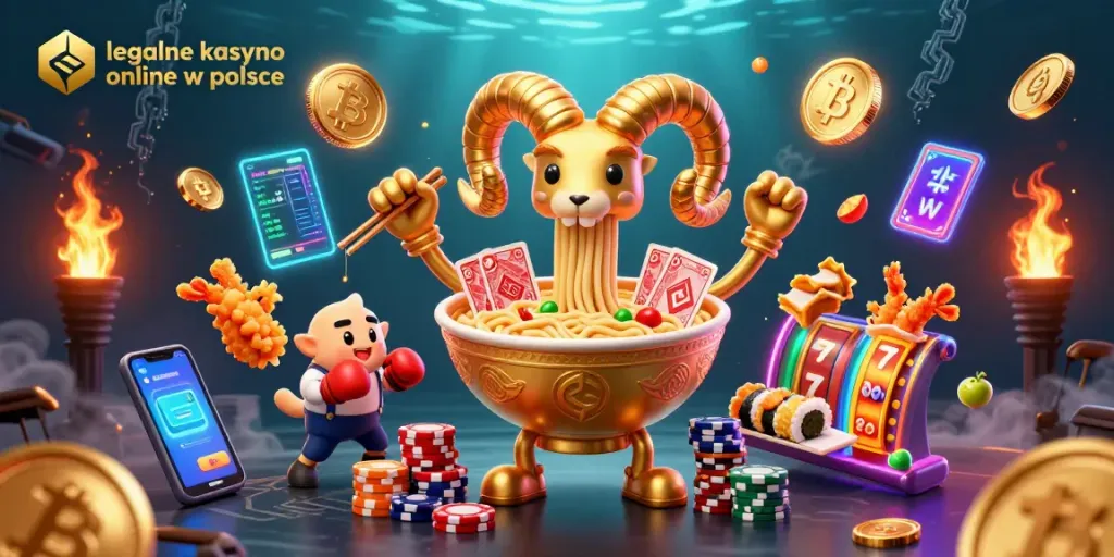 Engage in thrilling online gambling at legalne kasyno online w polsce with 3D characters and vibrant game elements.