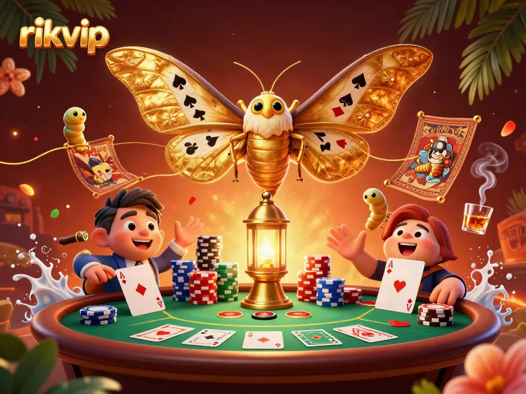 Experience thrilling gameplay at rikvip with vibrant casino elements and exciting gambling action.