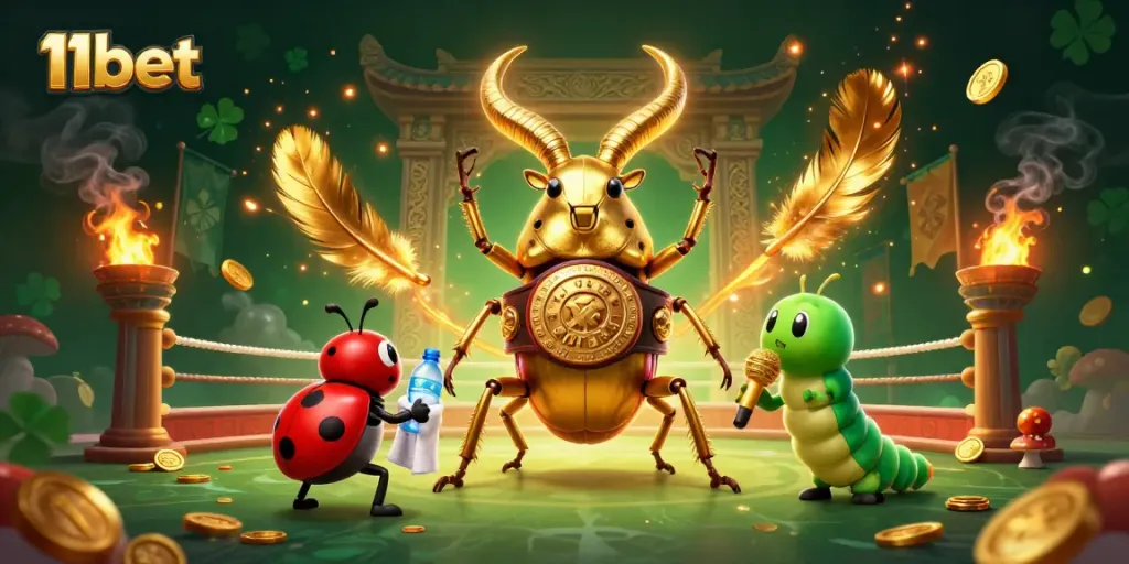 Experience 11bet’s exciting world of casino games with vibrant 3D characters in an exhilarating setting.